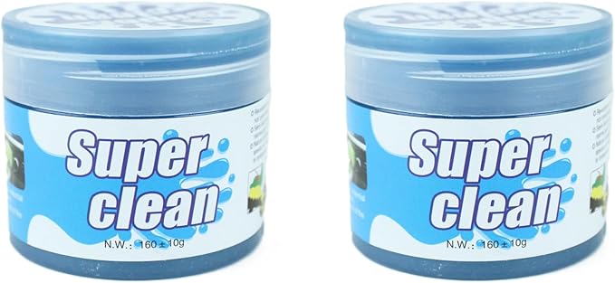 Car Cleaning Gel for Volkswagen ID.4 2020 2021 2022 2023 2024 2025, 200g × 2 Pack Car Interior Cleaner Slime, Auto Detailing Tools, Auto Dust Car Crevice Cleaner