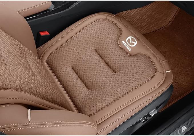 Car Seat Cushions for Mazda 2 3 5 6 MX-5 MX-30 CX3 CX-30 CX-5 CX-50 CX-7 CX-8 CX-9, Anti-Scratch Seat Cushions Breathable and Soft Car Seat Cushions Car Interior Accessories