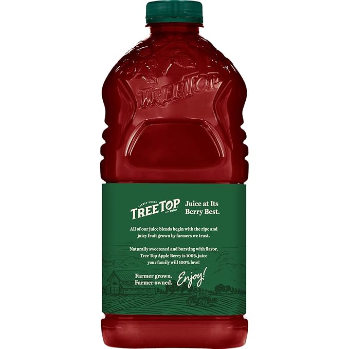 Tree Top Apple Berry Juice, 64 Fl Oz (Pack of 1)