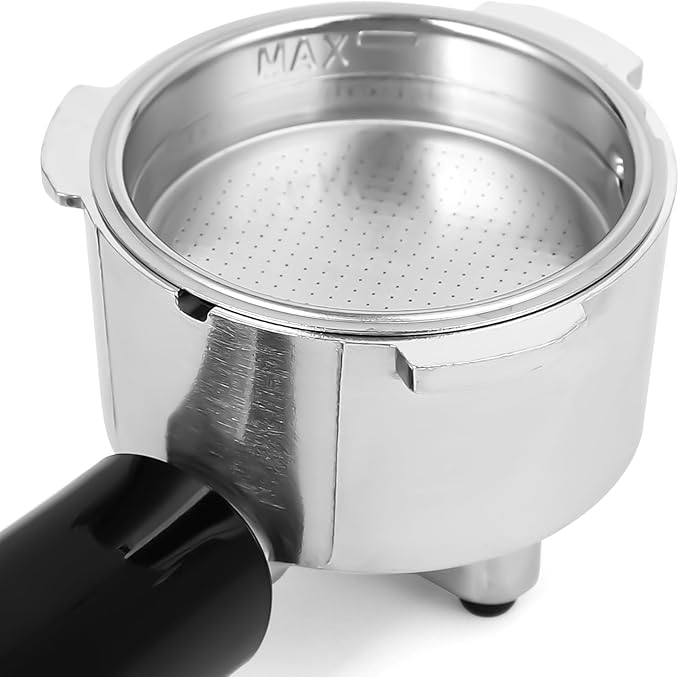 CASABREWS 51mm Filter Basket for CASABREWS Espresso Machine CM5418, Two Units including One Cup and Double Cup Size