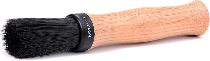 Normcore Barista Brush - Coffee Cleaning Brush - Natural American OAK Wood Handle Coffee Brush - Espresso Machine Cleaning Brush