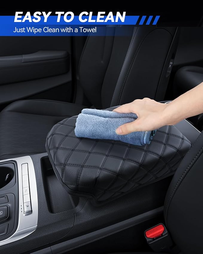 Armrest Cover for Kia Carnival 2026 2025 2024 2023 2022 Accessories Center Console Middle Lid Pad Protector for Car Elbow Rest
