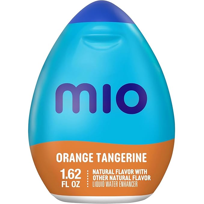 Mio Vitamins Liquid Water Enhancer, Orange Tangerine, 1.62 OZ, 6-Pack