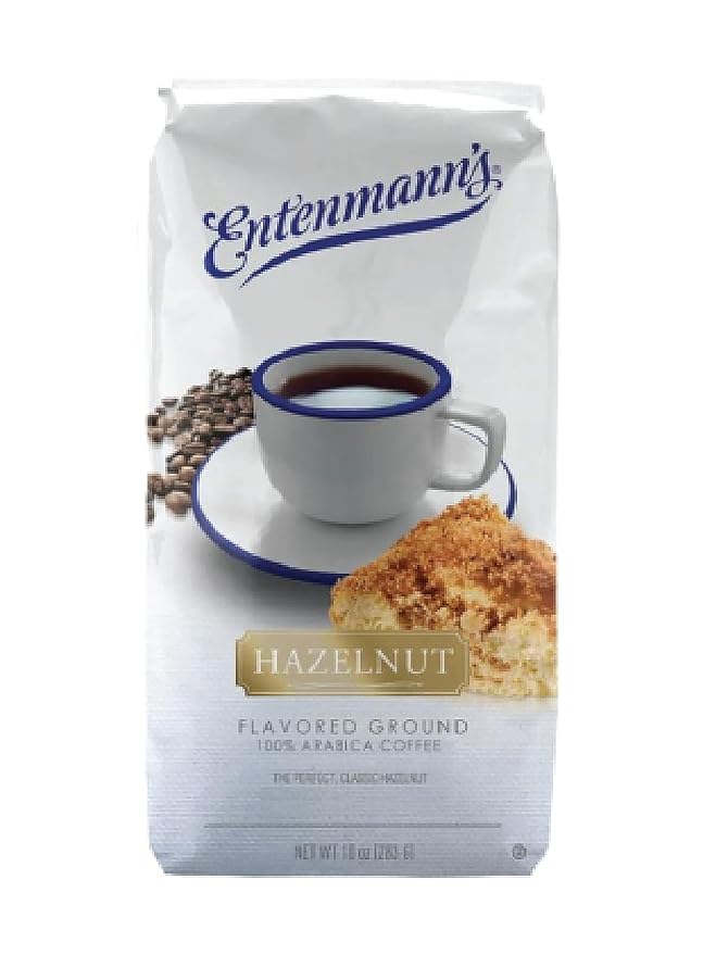 ENTENMANNS COFFEE GRND HZLNUT 10OZ