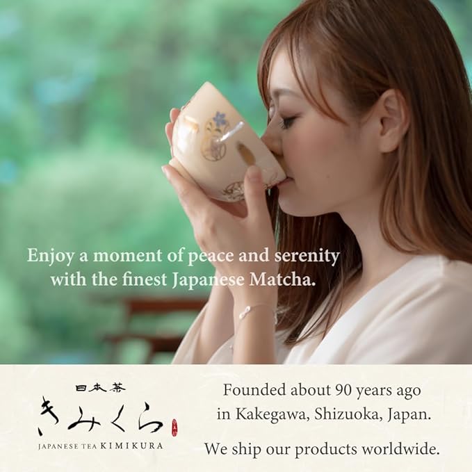 ORGANIC CEREMONIAL Matcha Green Tea Powder from Kagoshima JAPAN | Japanese Tea KIMIKURA | Matcha KIMIKURA