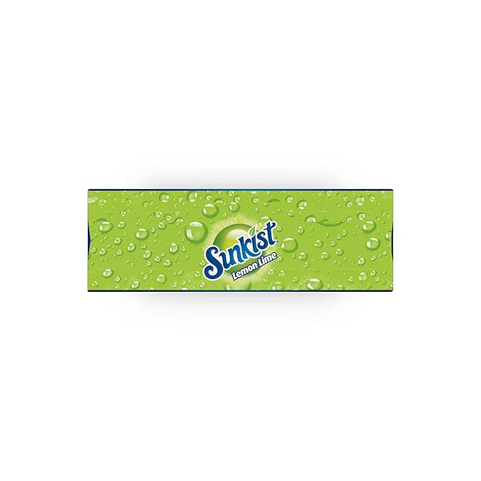Sunkist Singles-To-Go Drink Mix, Lemon-Lime, Non-Carbonated, Low-Calorie, Zero Sugar, 6 CT in each box (Pack of 6)