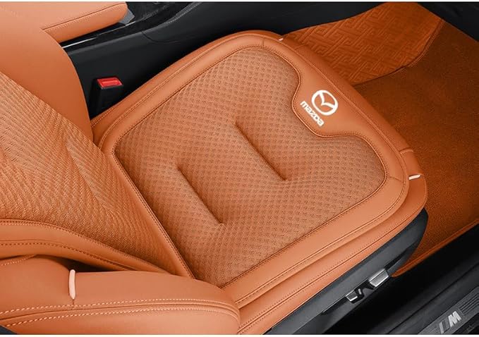 Car Seat Cushions for Mazda 2 3 5 6 MX-5 MX-30 CX3 CX-30 CX-5 CX-50 CX-7 CX-8 CX-9, Anti-Scratch Seat Cushions Breathable and Soft Car Seat Cushions Car Interior Accessories
