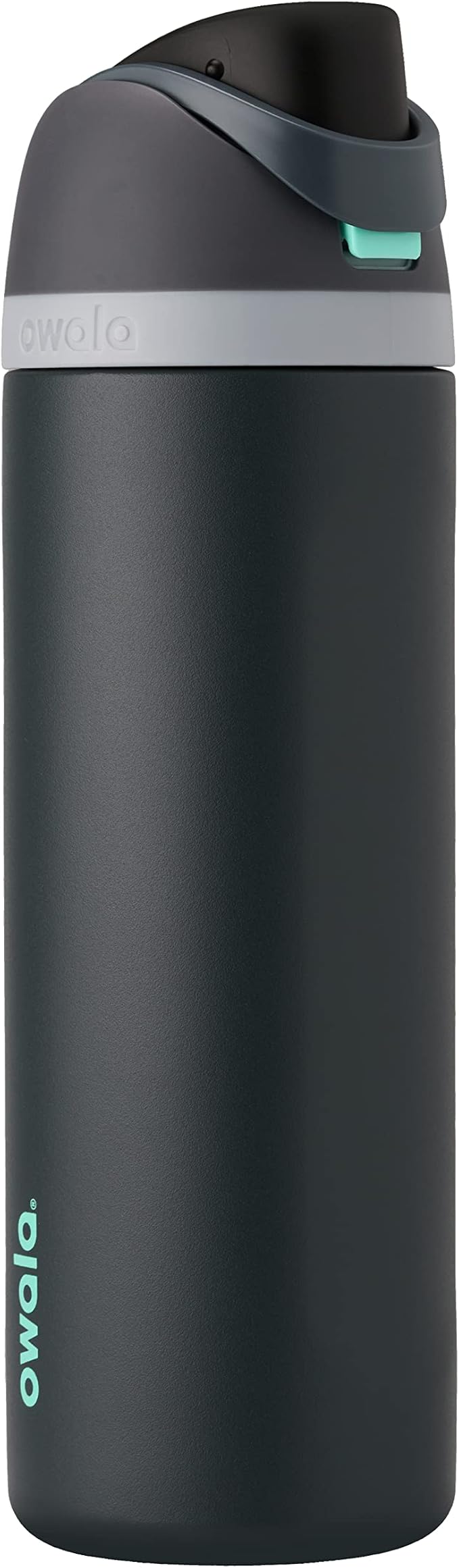 Owala FreeSip Insulated Stainless Steel Water Bottle with Straw for Sports and Travel, BPA-Free, 32oz & Silicone Water Bottle Boot, Anti-Slip Protective Sleeve for Water Bottle