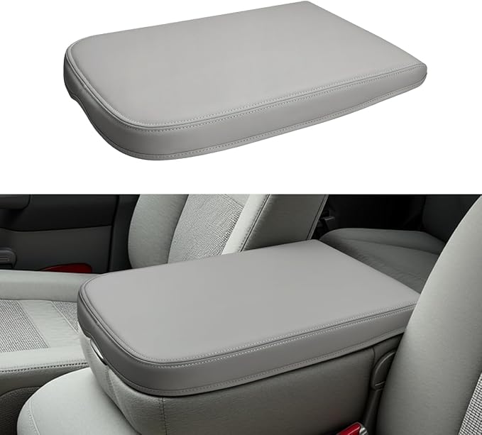 INTGET Center Console Cover for 2002-2012 Dodge Ram 1500 2500 3500 Accessories Interior Middle Armrest Arm Rest ST, SLT, Laramie, Sport, TRX4 Cushion Pad Protector(Fit for Jump Seat Console)