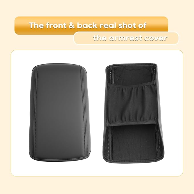 Armrest Cover for 2026 Outback (Premium/Limited/Limited XT/Wilderness/Touring) Subaru Outback Accessories Center Console Cover Arm Rest Protector Middle Lid Pad Protector PU Leather,Anti-Scratch