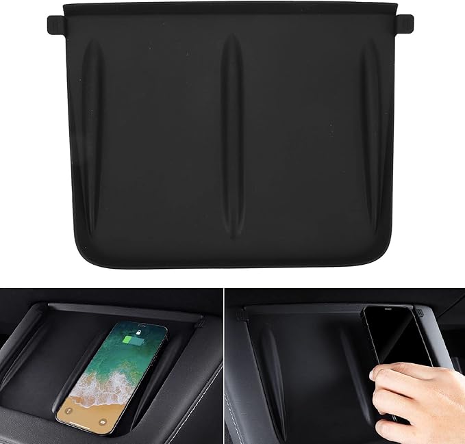 Replacement for 2017-2023 Phone Charging Pad, Phone Charging Pad Car Charging Anti Slip Mat Silicone
