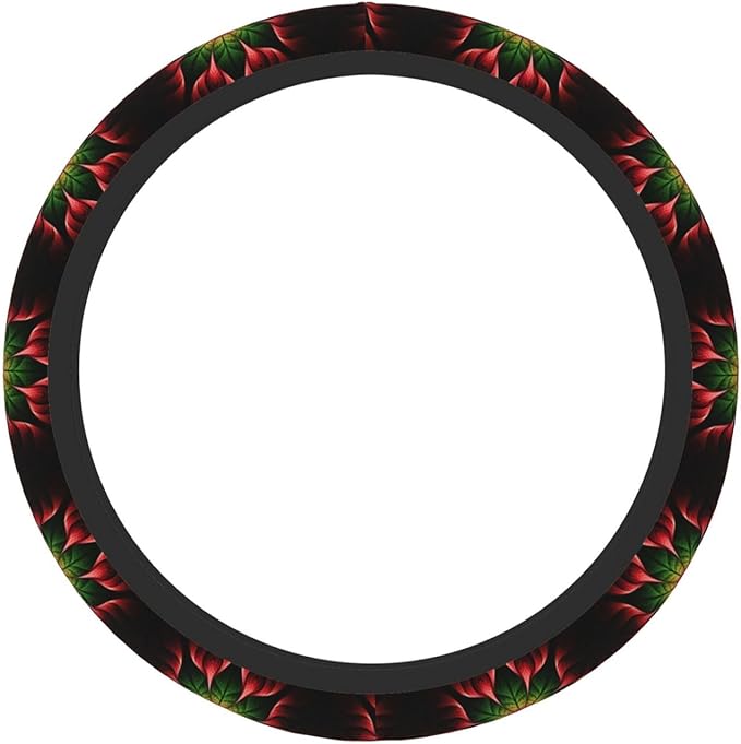 Psychedelic Universal Fit Steering Wheel Cover for Car, Truck, and SUV, Durable Steering Wheel Protection
