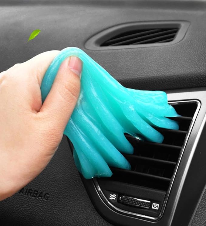 Car Cleaning Gel Soft Glue Car Air Outlet Vacuum Mud Multi-function Keyboard Gap Cleaning Mud Car Gap Cleaner Soft Gel