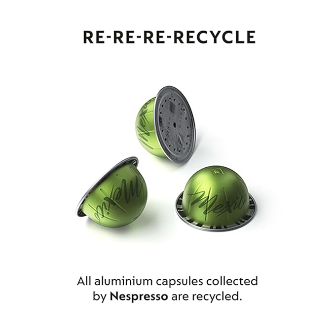 Nespresso Capsules Vertuo, Golden Caramel, Medium Roast Coffee, 30 Count Coffee Pods, Brews 7.8oz.