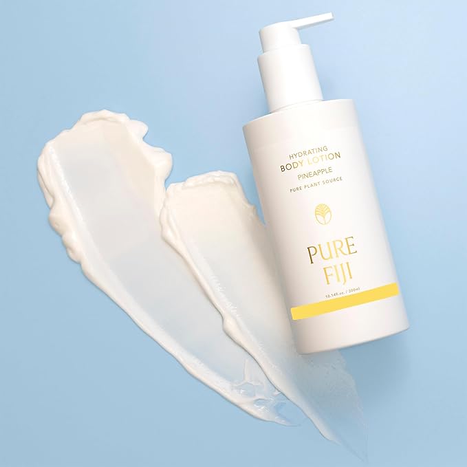 PURE FIJI Hydrating Body Lotion, Pineapple (10.14 Fl.Oz /300ml)