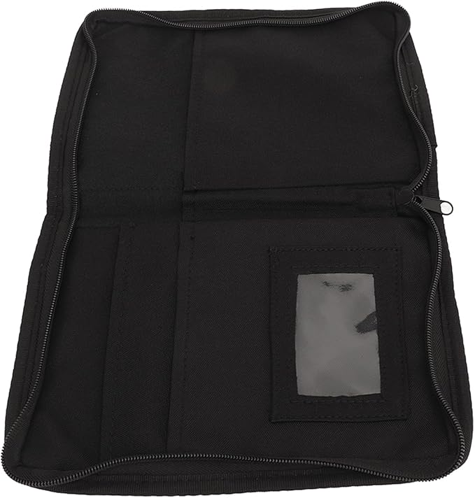 Versatile Car Glove Compartment Organizer with 6 Pockets and Multifunctional Zipped Design for Portable Document Storage, Universal Fit for All Vehicle Types
