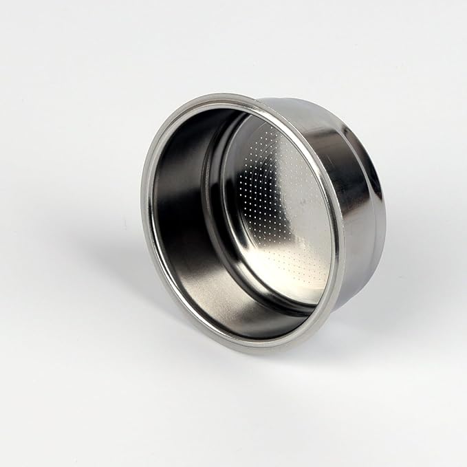 51mm Non Pressurized Filter Basket, Double Cup Sieve for 51mm Portafilter, 16 Grams of Powder Capacity - Holes Diameter 0.3mm * 500