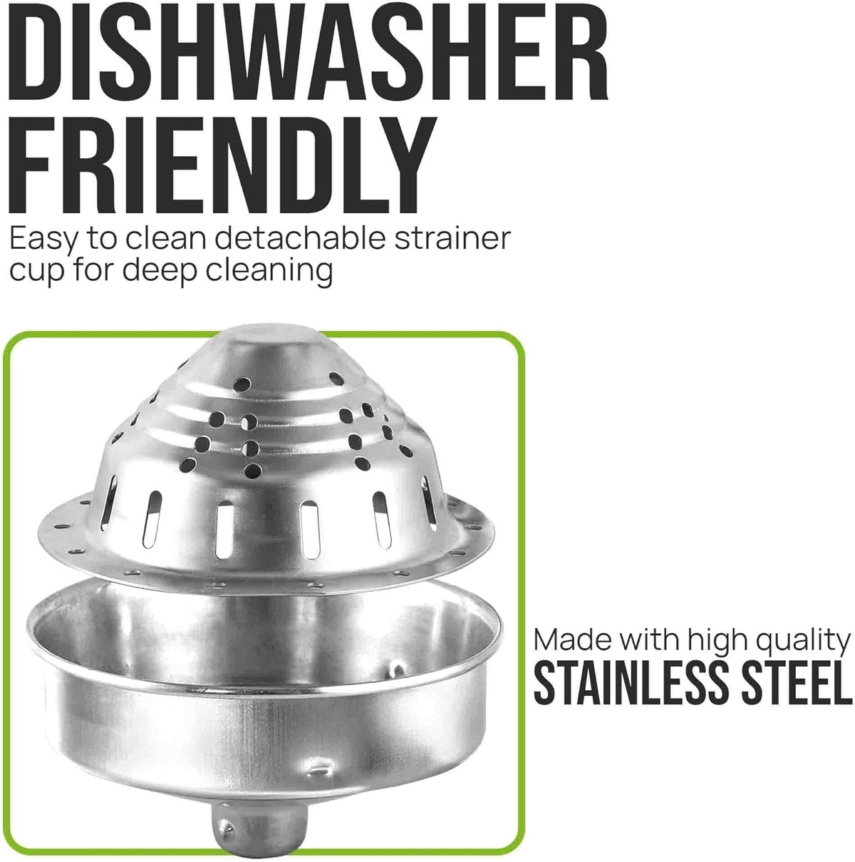 Zulay Kitchen Cast-Iron Orange Juice Squeezer - Easy-to-Clean, Heavy-Duty, Professional Citrus Juicer - Stainless Steel Lemon Squeezer - Manual Citrus Press & Orange Squeezer - Orange Juicer (Black)