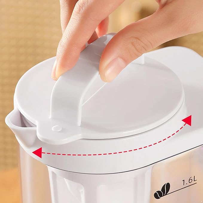 Cold Brew Coffee Maker Airtight Pitcher with Leak Free Lid Cold Brew Maker with Silicone Handle Large Size One Size