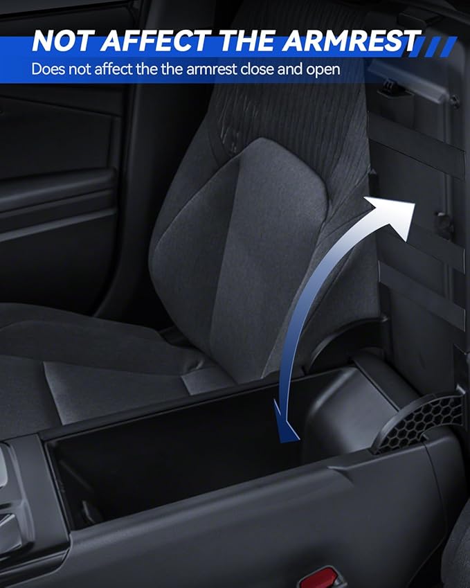 Armrest Cover for 2025 2026 Toyota Camry (LE/SE/XLE/XSE) Accessories Center Console Middle Lid Pad Protector for Car Elbow Rest-Padded