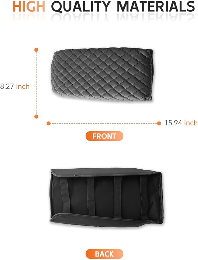 CDEFG for Kia Sorento MQ4 2021-2025 2026 Center Console Cover Armrest Box Cover for Sorento (LX, S, EX, SX,SX Prestige) Accessories Console Arm Rest Protector