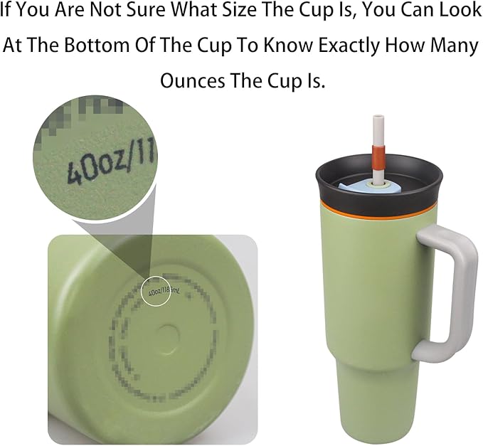 Replacement Straws for Owala 40oz Tumbler, 6 Colours with 1 Brush (6 Pack for 40oz)