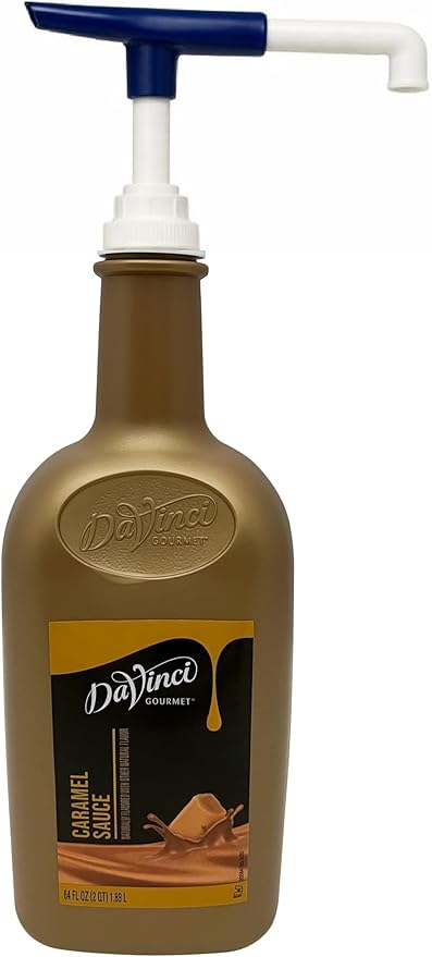 Sauce Pump Dispenser Set fit Ghirardelli, Davinci Bottles - 2 Reusable Syrup Pumps, 0.5oz Per Press - Compatible with 87.3-90.4 oz Bottles - Sturdy Design for Coffee Shops & Home Use