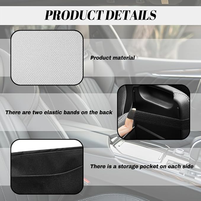 CLOHOMIN Red Rose Car Center Console Cover Green Leopard Print Armrest Box Cover Center Console Pad Fit for Most Vehicles Auto Accessories Anti-Scratch Arm Rest Covers