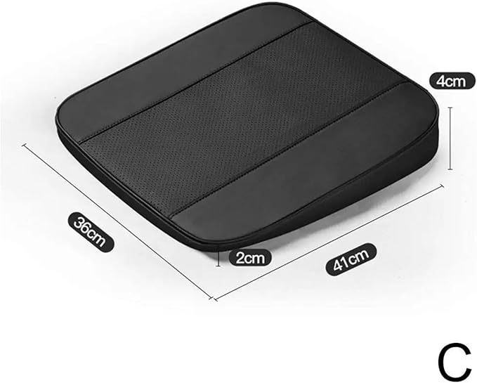 Comfortable Car Seat Cushion with Lumbar Support - Breathable Slip Booster Cushion for Office and Car Use
