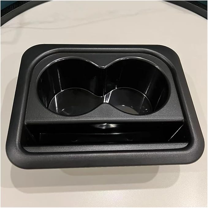 Car ABS Cup Holder Auto Armrest Box Cushion Pad Center Console Storage Rear Seat Interior Accessories