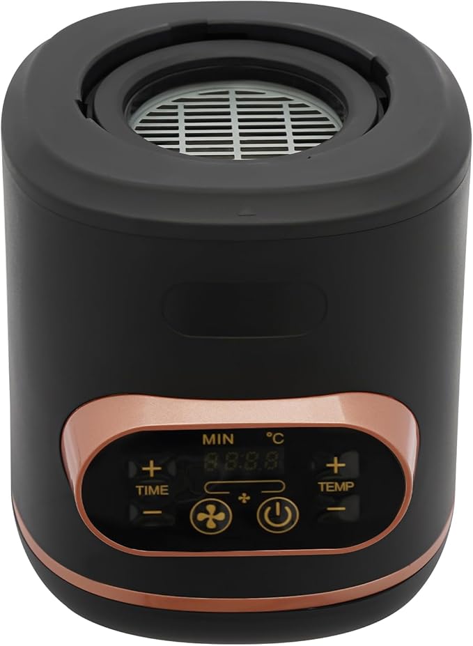 100g Coffee Roaster Machine for Home Use, 1500W Electric Coffee Bean Roaster Machine with Adjustable Temp/Time/Fan, Digital Controls