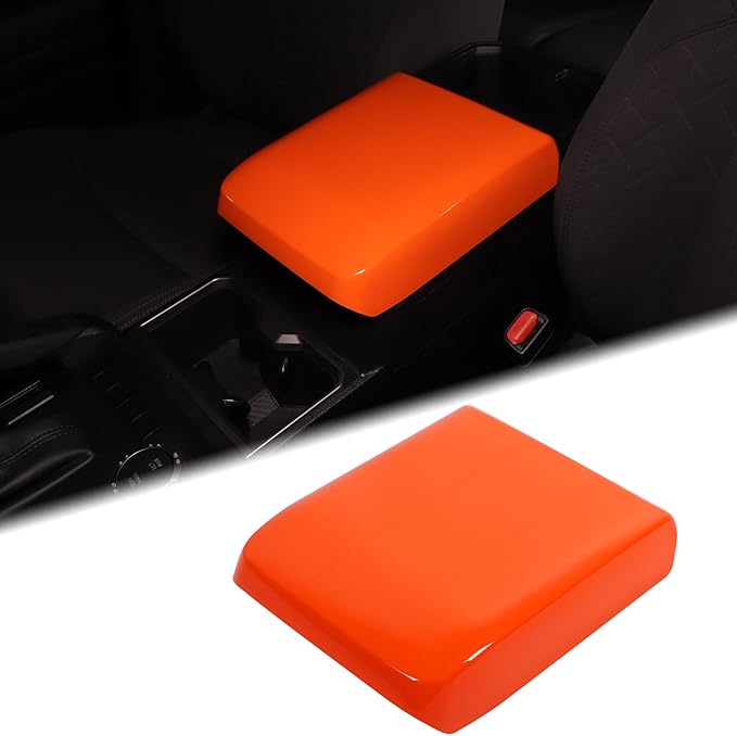 Aunginsy Car Center Console Armrest Protector Cover Compatible with Toyota Tacoma 2024-2026, ABS Central Armrest Seat Storage Box Cover Cushion Lid Protector Pad Waterproof Anti-Scratch Accessories