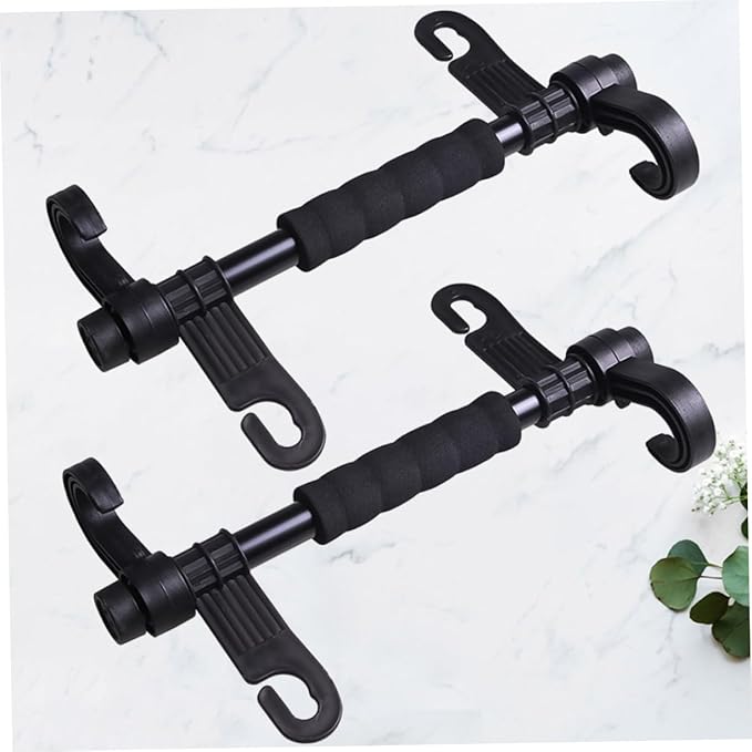 Back of Seat Protector 2 Pack Car Seat Hooks Car Seat Storage Hook Car Backseat Hooks Plastic Car Back Seat Holder