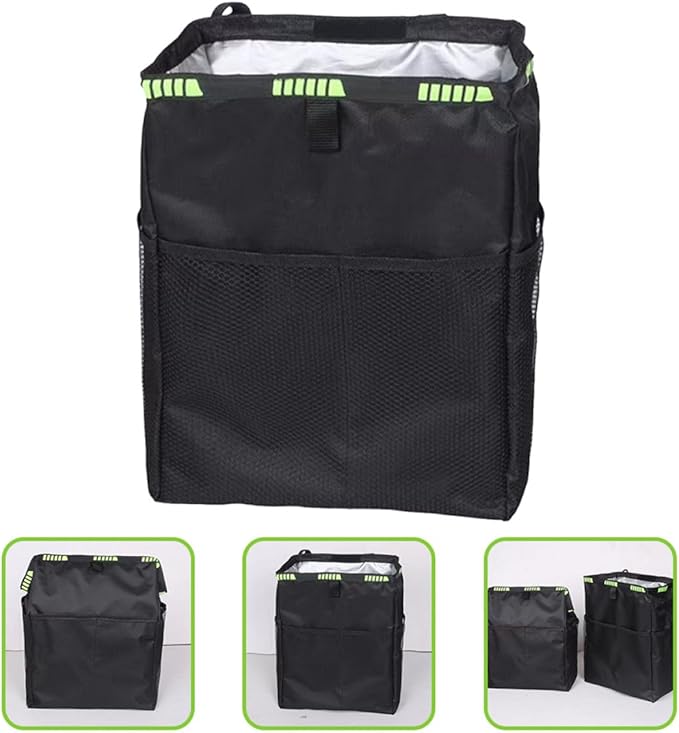 Car Backseat Hanging Bag Large Capacity Waterproof Storage Organizer for Vehicle Seat Back, Multi-Pocket Car Seat Storage Bag Suitable for Travel and Passenger Use