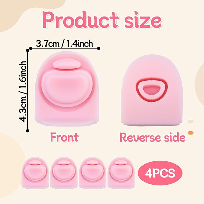 4pcs Replacement Stopper Seal Compatible with Owala FreeSip 24oz 32oz,Water Bottle Lid Insert Cap Silicone Seal Parts for Owala 16/19/24/32/40oz Spout Gasket Mouth piece Accessories F3