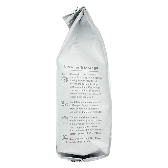 365 by Whole Foods Market, Bonne Nuit Ground Coffee, Dark Roast, 10 Ounce