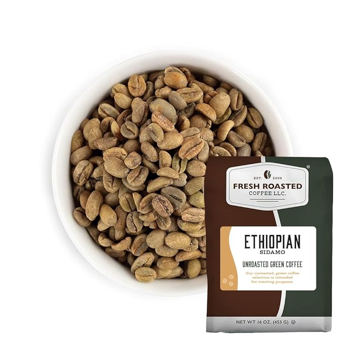 Fresh Roasted Coffee, Unroasted Adventurer Home Roasting Starter Kit, Kosher