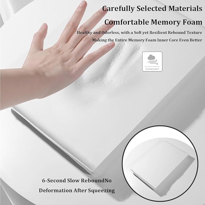Car Center Console Cover, Memory Foam Vehicle Arm Rest Seat Box Cushion Pad, Scratch & Wear Resistant Automotive Middle Console Protector, Universal for SUV Automobile Truck (Grey)