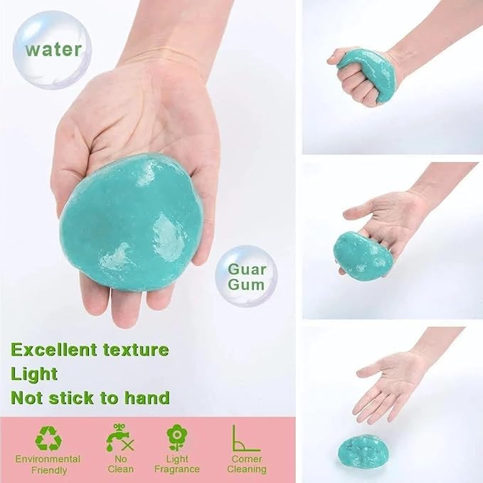 ASFSKY Car Cleaning Gel (5 Pack) Car Clean Putty Universal Car Interior Cleaner Slime