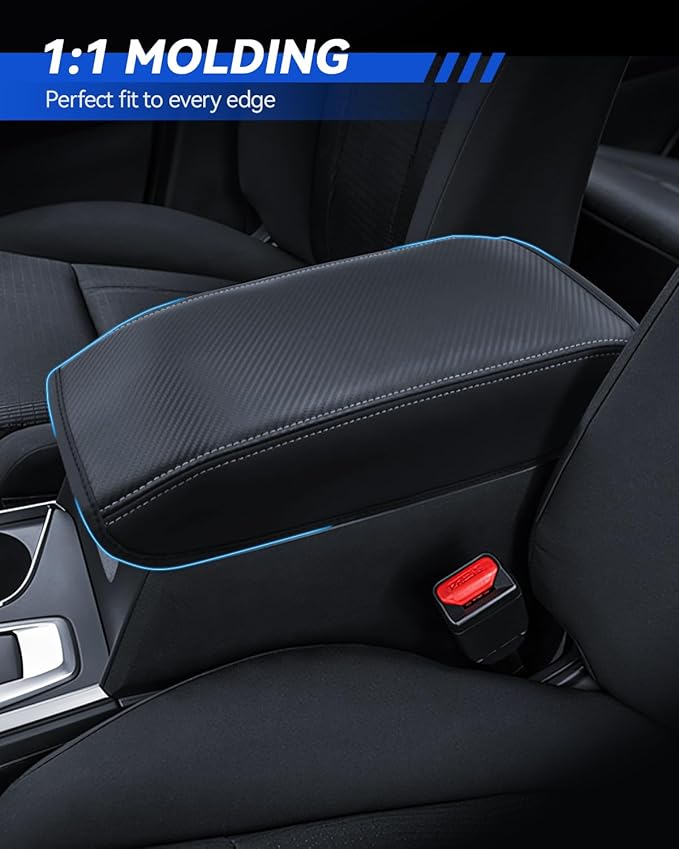 Armrest Cover for 2019-2025 2026 Subaru Ascent (Premium/Onyx Edition/Limited/Bronze Edition/Touring) Accessories Center Console Middle Lid Pad Protector for Car Elbow Rest