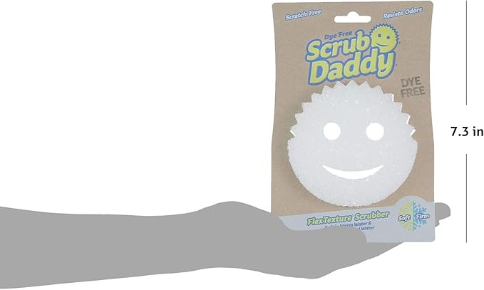 Scrub Daddy, Scrub Daddy Dye Free, 1 Count