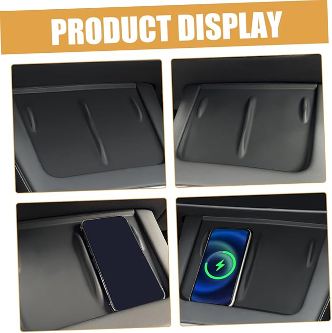 Charging Pad for Model Skid Mat for Car Center Console Easy Installation Stylish Interior Accessory