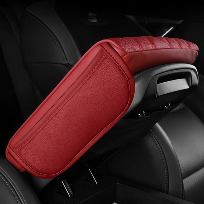 Universal Car Armrest Pad for Lexus RX|RX AL30 AL20 AL10 XU30 RX 450 350 200 270 Leather Armrest Box Center Console Cover Pad Waterproof Arm Rest Protector Decor Accessories,Grey-Normal