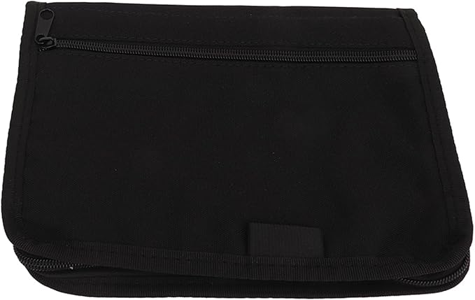 aqxreight Universal Car Glove Compartment Organizer with 6 Pockets, Zipped Outer Pocket, and Inner Slit Pocket for Easy Access to Documents and Cards, 600D Oxford Cloth