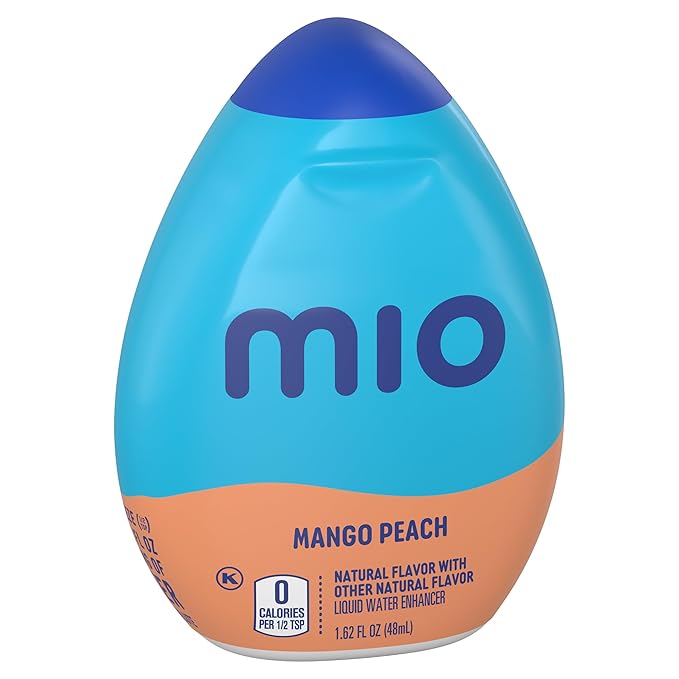 Mio Liquid Water Enhancer, Mango Peach, 1.62 OZ, 4-Pack
