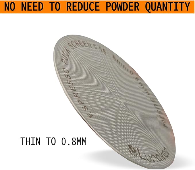 51mm Espresso Puck Screen - Metal Contact Screen for Espresso 51mm Portafilter Basket