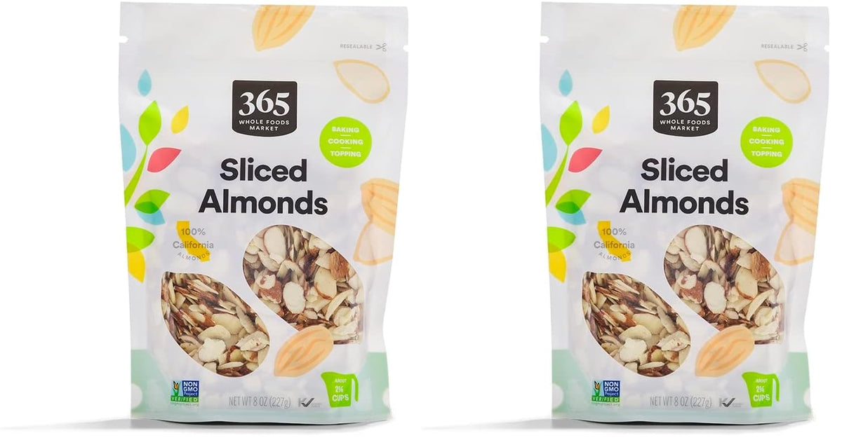 365 by Whole Foods Market, Sliced Almonds, 8 Ounce