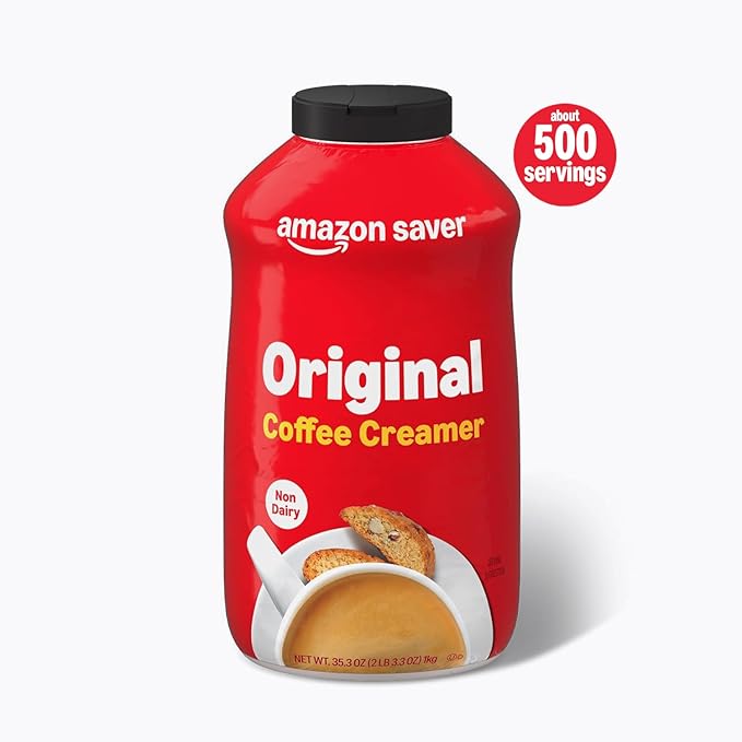 Amazon Saver, Original Powder Coffee Creamer, Non Dairy, 35.3 Oz