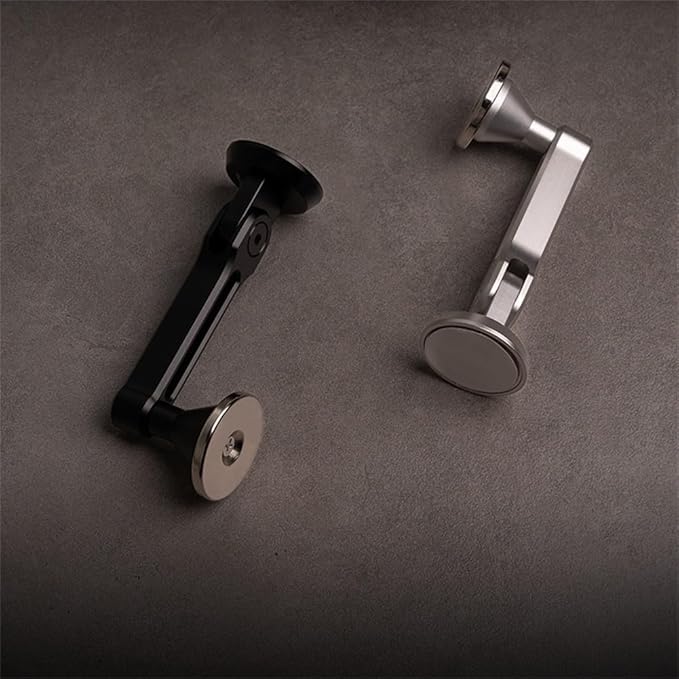Adjustable Magnetic Espresso Coffee Puck Screen Holder Compatible With 51MM 53MM 58MM Screens Designed To Enhance Brewing And Save Counter Space (Black 51MM)