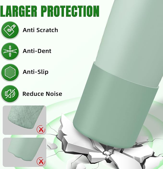 Silicone Higher Boot Compatible with Owala 30oz & 40oz FreeSip Sway Bottles & Tumblers, Large Protection Anti-slip Bottom Cover Sleeve for Freesip Sway Tumbler and Bottle